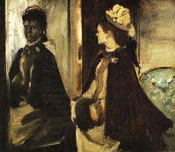 Edgar Degas Jeantaud at the Mirror China oil painting art